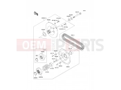 KAWASAKI MULE 610 4x4 (KAF400A7F) Driven Converter/Drive Belt