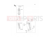 KAWASAKI MULE 610 4x4 (KAF400A7F) Shock Absorber(s)