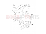 KAWASAKI MULE 610 4x4 (KAF400A7F) Decals