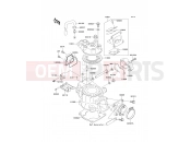 Cylinder Head/Cylinder - Kawasaki KX85 (KX85A6F) 2006