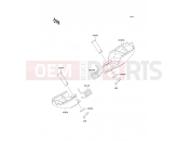 Footrests - Kawasaki KX85 (KX85A6F) 2006