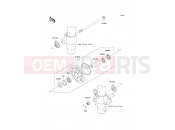 Front Hub - Kawasaki KX85 (KX85A6F) 2006