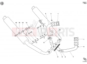 DUCATI Sporttouring ST3 EXHAUST SYSTEM » EXHAUST SYSTEM