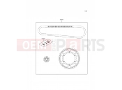 KAWASAKI 2000 Chain Kit