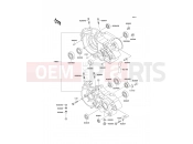 Crankcase - Kawasaki KX500 (KX500-E13) 2001