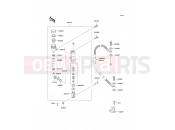 Rear Master Cylinder - Kawasaki KX500 (KX500-E13) 2001