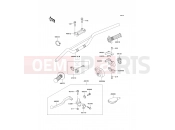 Handlebar - Kawasaki KX500 (KX500-E13) 2001