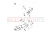 Footrests - Kawasaki KX60 (KX60-B3) 1987