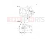 Crankcase Bolt Pattern - Kawasaki ER-5 (ER500-A4) 2000
