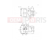 Crankcase Bolt Pattern - Kawasaki ER-5 (ER500-B4) 2000