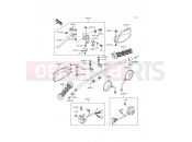 Handlebar - Kawasaki KLE500 (KLE500-A10) 2000
