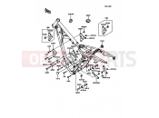 Frame Fittings - Kawasaki KDX200 (KDX200-C2) 1987