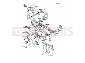 Swingarm - Kawasaki KDX200 (KDX200-C2) 1987