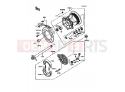 Rear Hub - Kawasaki KDX200 (KDX200-C2) 1987