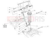 DUCATI 2004 Monster 1000 S REAR SUSPENSION