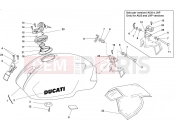 DUCATI 2004 Monster 1000 S FUEL TANK