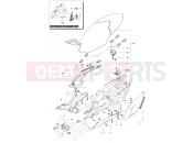 MV Agusta Brutale 675 Rear Fairing Assembly