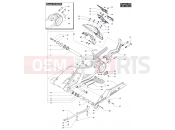 MV AGUSTA Brutale 800 <2016 Swingarm Assembly