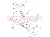 MV Agusta Dragster 800 RR Rear Suspension Assembly