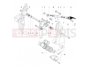 MV Agusta Brutale 1090 R 2012 Rear Suspension Assembly