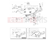 MV AGUSTA F3 675 RC Fueltank Assembly