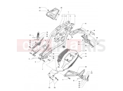 MV Agusta F3 800 Rear Frame Assembly