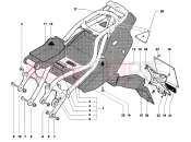 MV Agusta 1999 F4 750 ORO Rear Frame (single seat)