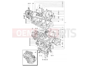 MV Agusta 1999 F4 750 ORO Crankcase Assembly