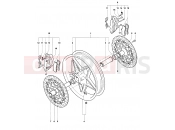 Front Wheel Assembly - MV Agusta 1999-2001 F4 750S