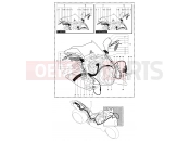 MV AGUSTA 2004 F4 AGO Wiring Harness - Mirrors