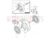 Front Wheel Assembly - MV Agusta 2005 F4 Tamburini