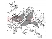 MV Agusta 2004-2006 F4 1000S Rear Frame (double seat)
