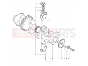 MV Agusta 2007-2008 F4 312R 1000 Crankshaft Assembly
