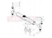 MV AGUSTA 2010-2011 F4 S Steering Damper Assembly