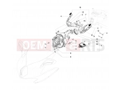 MV AGUSTA 2010-2011 F4 S Headlight Components