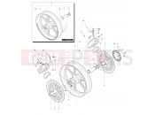 MV Agusta 2013-2015 F4 R Front Wheel Assembly