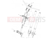 MV Agusta Rivale 800 Front Suspension Assembly