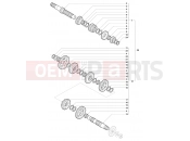 MV Agusta Rivale 800 Gear Box Assembly