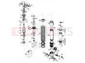 KTM 65 SX (6001G6) [EU] 2007 SHOCK ABSORBER DISASSEMBLED
