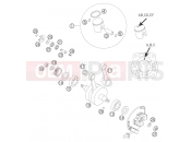 KTM 65 SX (6001G6) [EU] 2007 CRANKSHAFT, PISTON