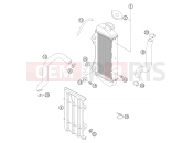 KTM 65 SX (6001G6) [EU] 2007 COOLING SYSTEM