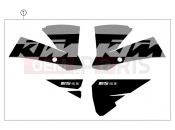 DECAL - KTM 85 SX (6001D8) [EU] 2004