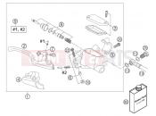 FRONT BRAKE CONTROL - KTM 85 SX (6001D8) [EU] 2004