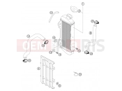 COOLING SYSTEM - KTM 65 SX (6001D6) [EU] 2004