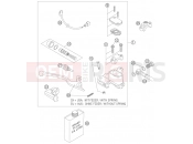 KTM 525 EXC RACING SIX-DAYS (8503F2) [EU] 2006 FRONT BRAKE CONTROL