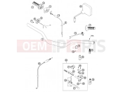 KTM 200 SX (620130) [EU] 2003 HANDLEBAR, CONTROLS
