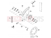 KTM 200 SX (620130) [EU] 2003 FRONT WHEEL