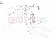 DUCATI 2006 Superbike 999 R REAR SHOCK ABSORBER » SWING ARM