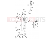 REAR BRAKE CONTROL - KTM 65 SX (600126) [EU] 2002