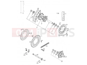 KTM 640 LC4-E SILBER/18,5Lt (972607) [EU] 2000 REAR WHEEL